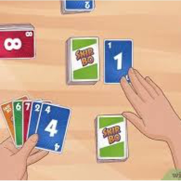 Mattel Games Skip BO Card Game - Picture 4 of 6